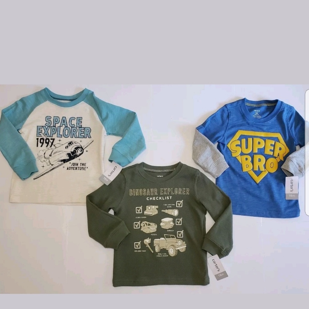 SALE 💗Carter's Boys Lot Shirts 18 Month 18M